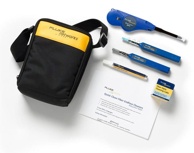 FLUKE 增强型光纤清洁工具包(NFC-Kit-Case-E)