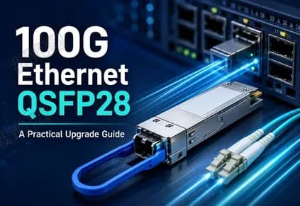 QSFP28收发器和100G以太网：网络工程师需要了解的事项